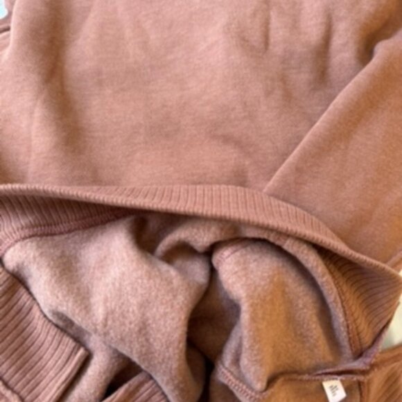 NWT Art Class Girl's Crewneck Pullover Sweatshirt, Size L (10/12), Blush Brown - Picture 14 of 16